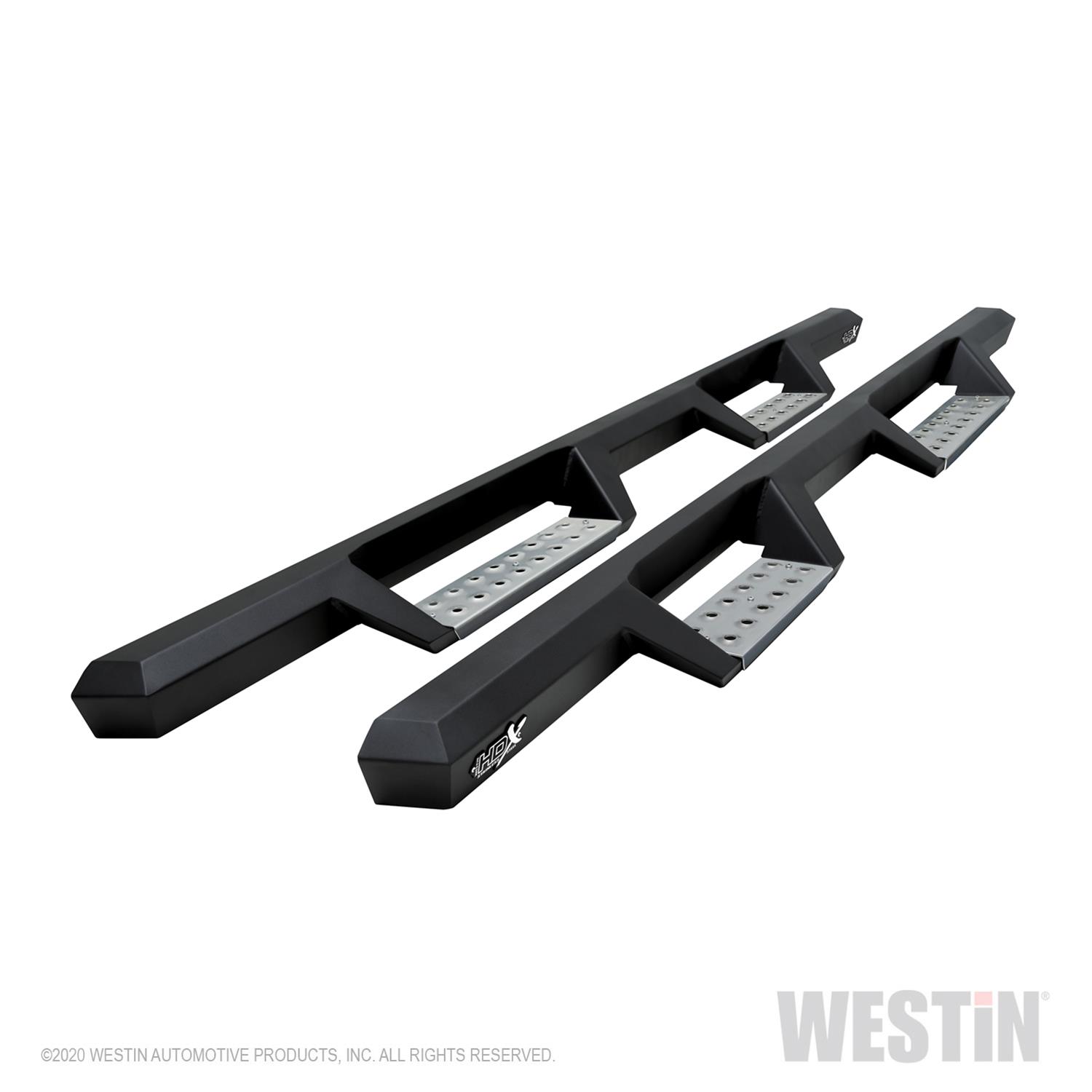 Westin 99-13 Chevy/GMC Silverado/Sierra 1500 Ext Cab HDX Nerf Step Bars - Textured Black thumbnail 7