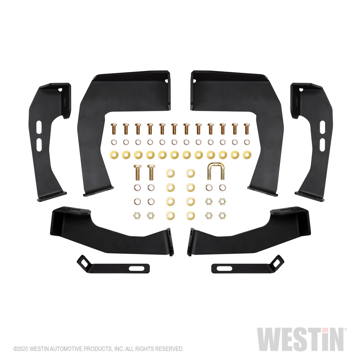 Westin 99-13 Chevy/GMC Silverado/Sierra 1500 Ext Cab HDX Drop Nerf Step Bars - Textured Black thumbnail 5