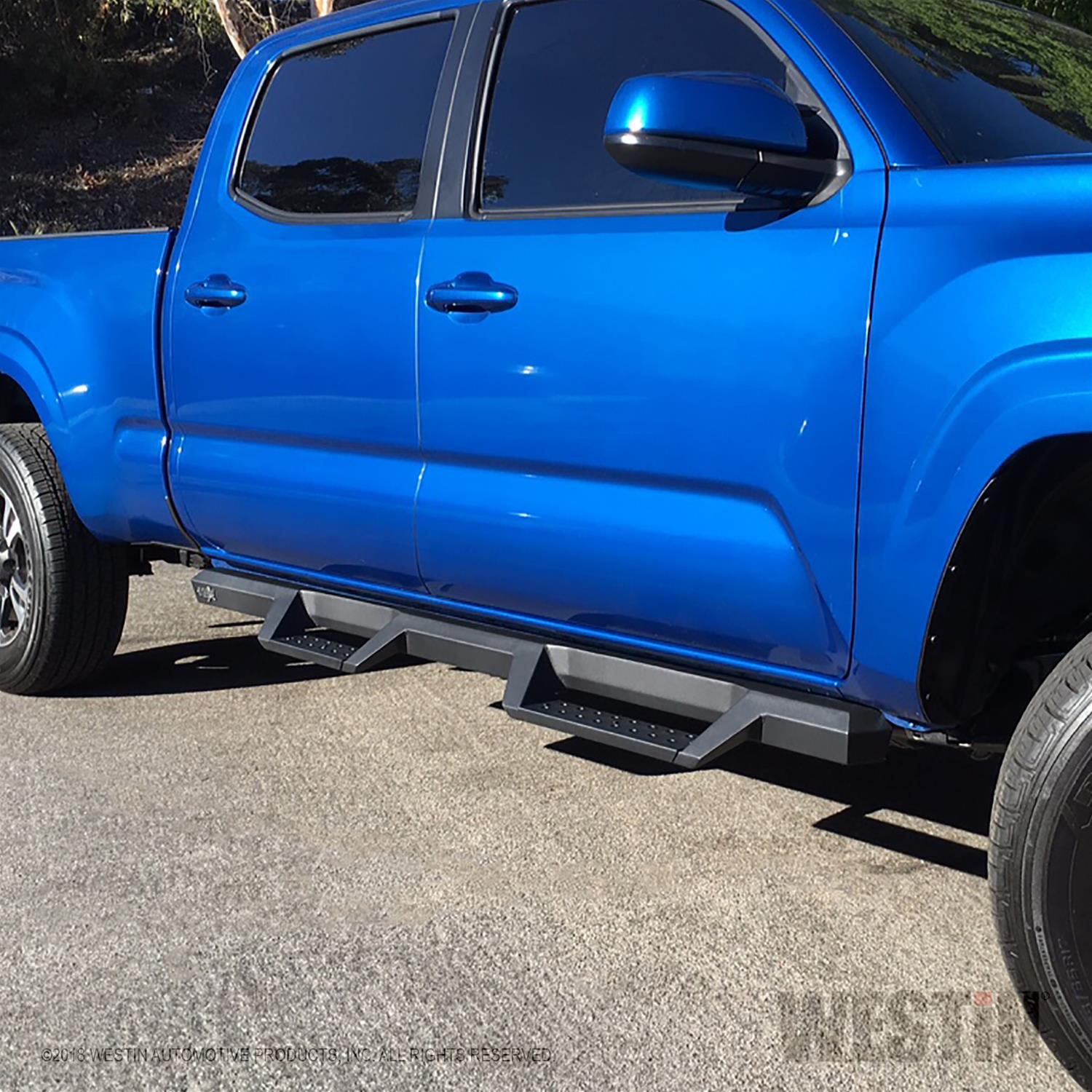 Westin/HDX 05-18 Toyota Tacoma Drop Nerf Step Bars - Textured Black thumbnail 5