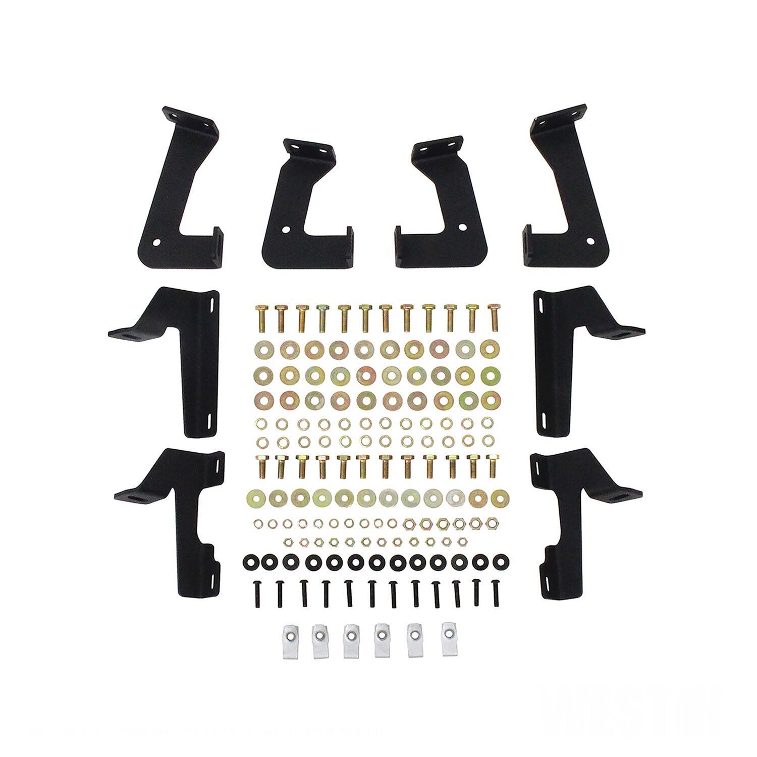 Westin 07-18 Jeep Wrangler JK 2dr. HDX Stainless Drop Nerf Step Bars - Tex. Blk thumbnail 5