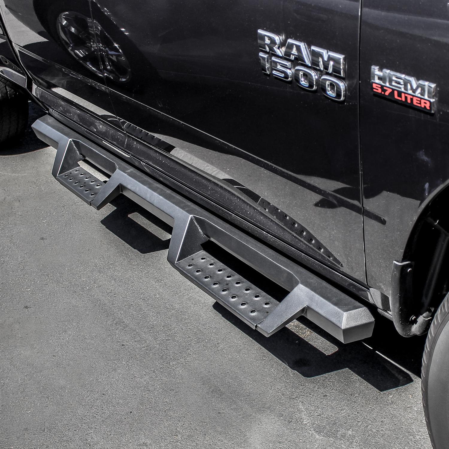 Westin/HDX 09-18 Dodge/Ram 1500 Quad Cab Drop Nerf Step Bars - Textured Black thumbnail 4
