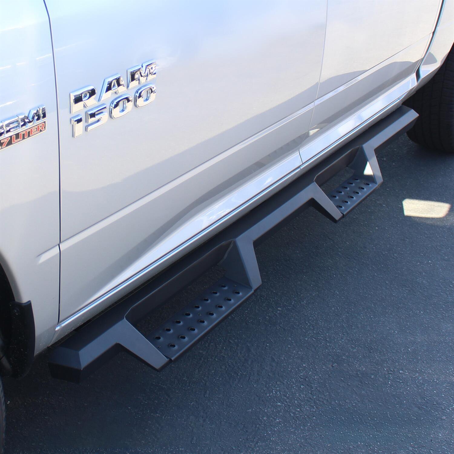 Westin/HDX 09-18 Dodge/Ram 1500 Crew Cab / 25/3500 Crew Drop Nerf Step Bars - Textured Black thumbnail 6