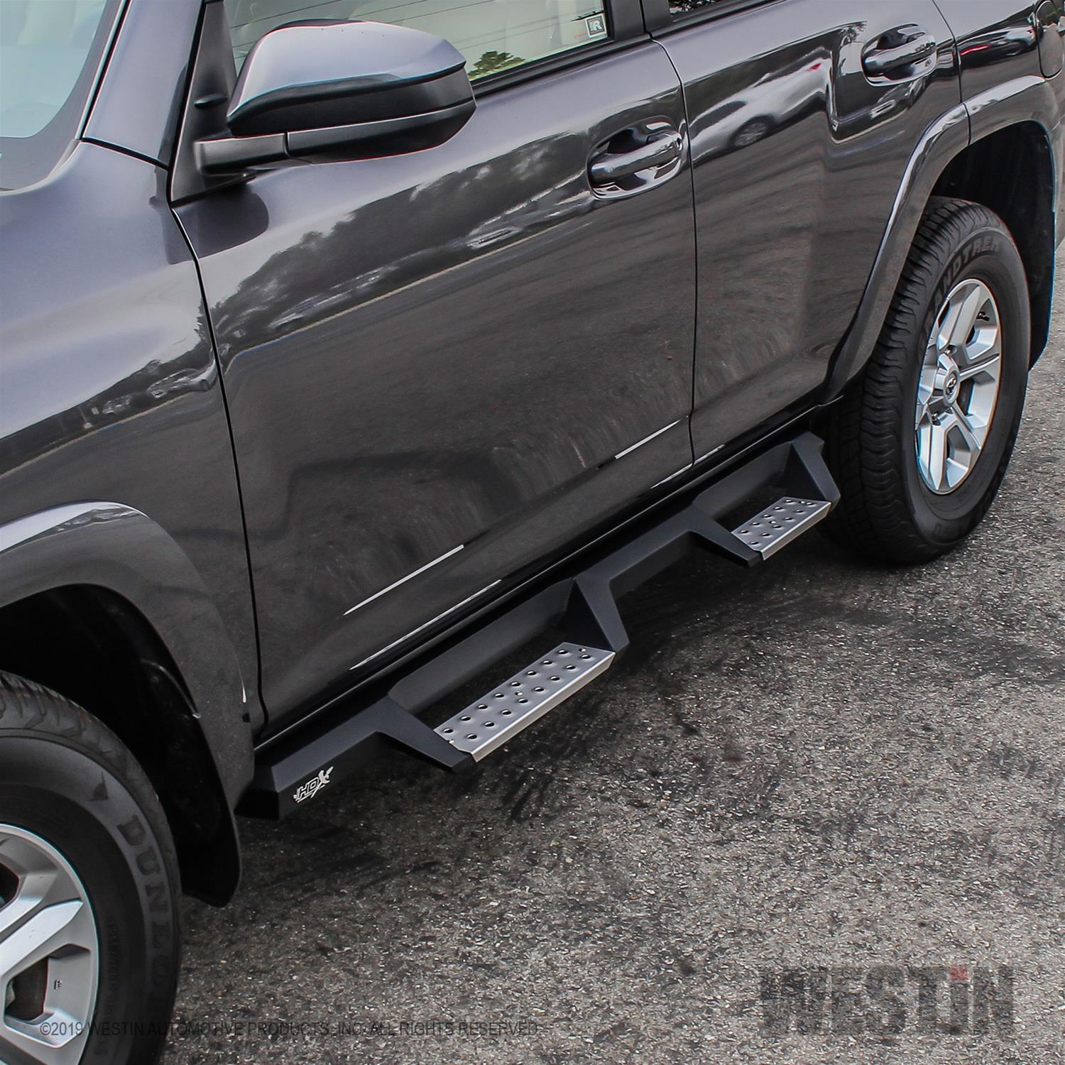 Westin 10-17 Toyota 4Runner Trail Edition (Excl. Ltd) HDX Stainless Drop Nerf Step Bars - Tex. Blk thumbnail 3