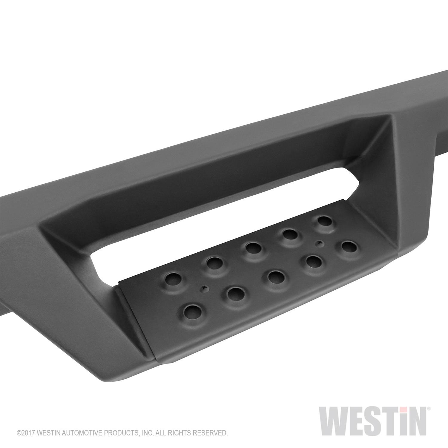 Westin/HDX 17-18 Ford F-150 SuperCab Drop Nerf Step Bars - Textured Black thumbnail 8