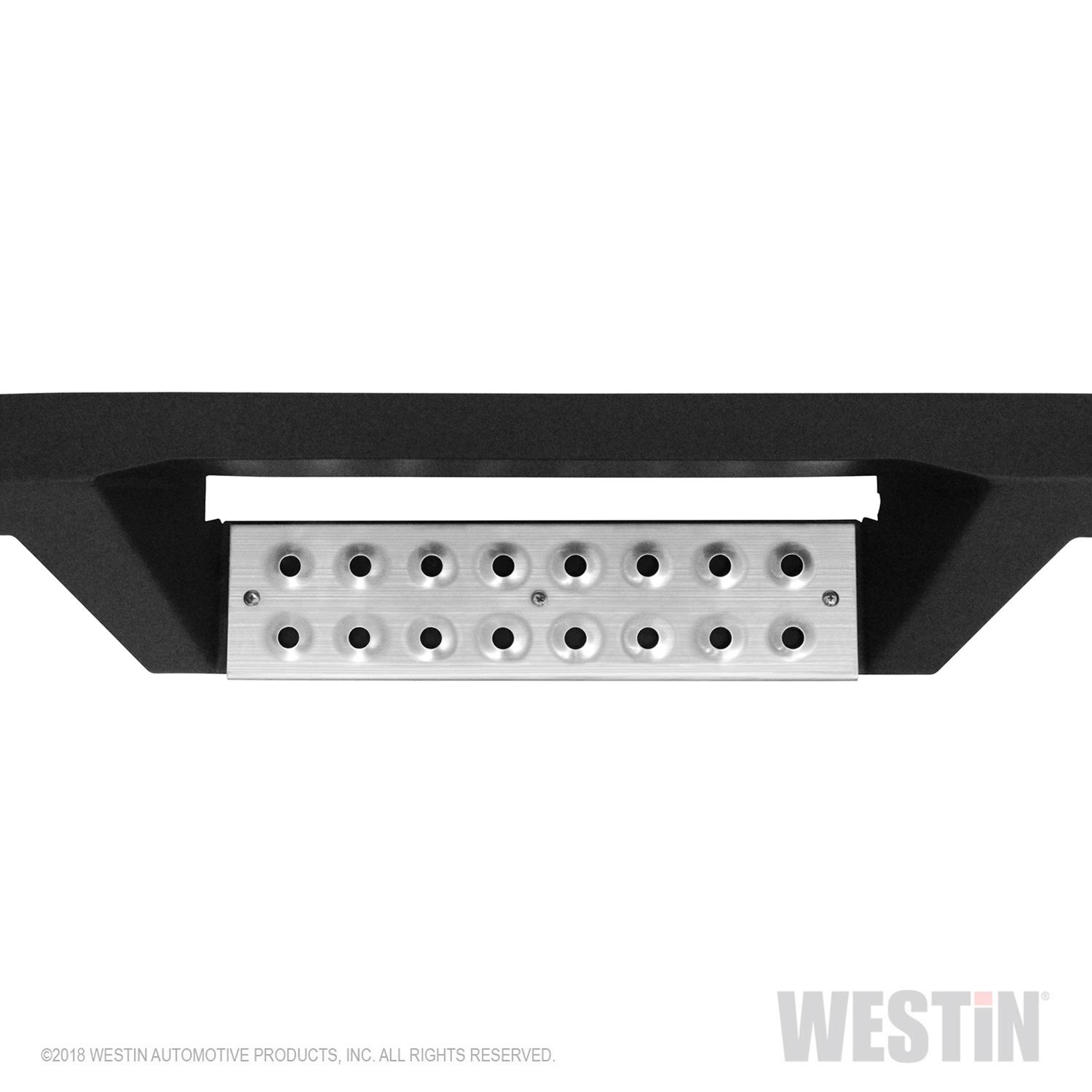 Westin/HDX Stainless 15-18 Ford F-150 SC/17-18 F-250/F-350 CC Drop Nerf Step Bars - Textured Black thumbnail 8
