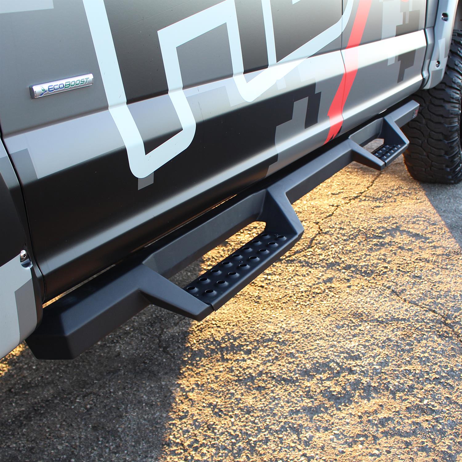 Westin/HDX 17-18 Ford F-150 SuperCrew Drop Nerf Step Bars - Textured Black thumbnail 3