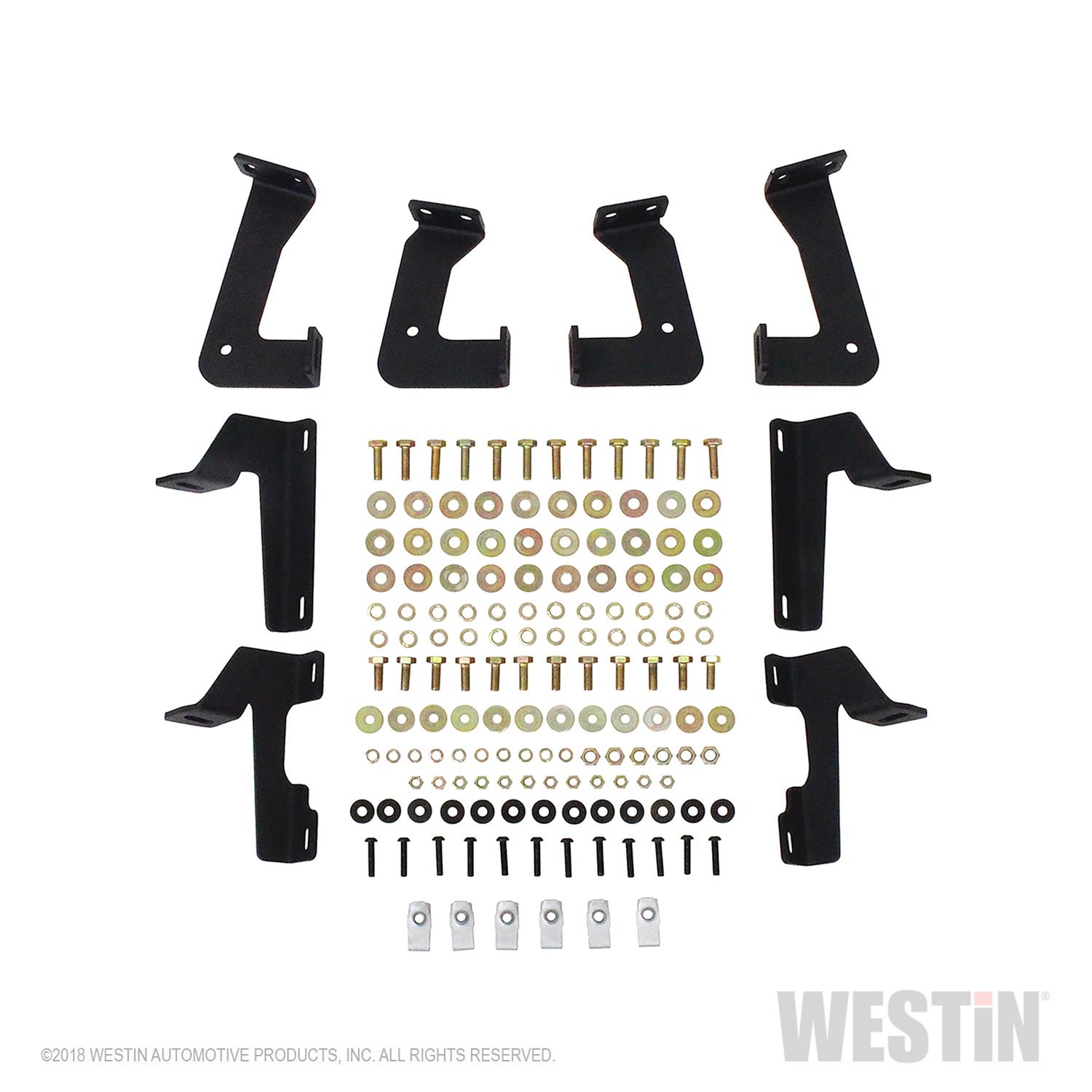 Westin 18-26 Jeep Wrangler JL 2DR HDX Drop Nerf Step Bars - Textured Black thumbnail 9