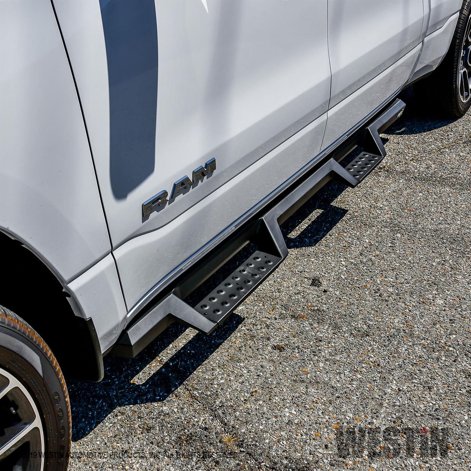 Westin/HDX 2019 Ram 1500 Crew Cab Drop Nerf Step Bars - Textured Black thumbnail 4