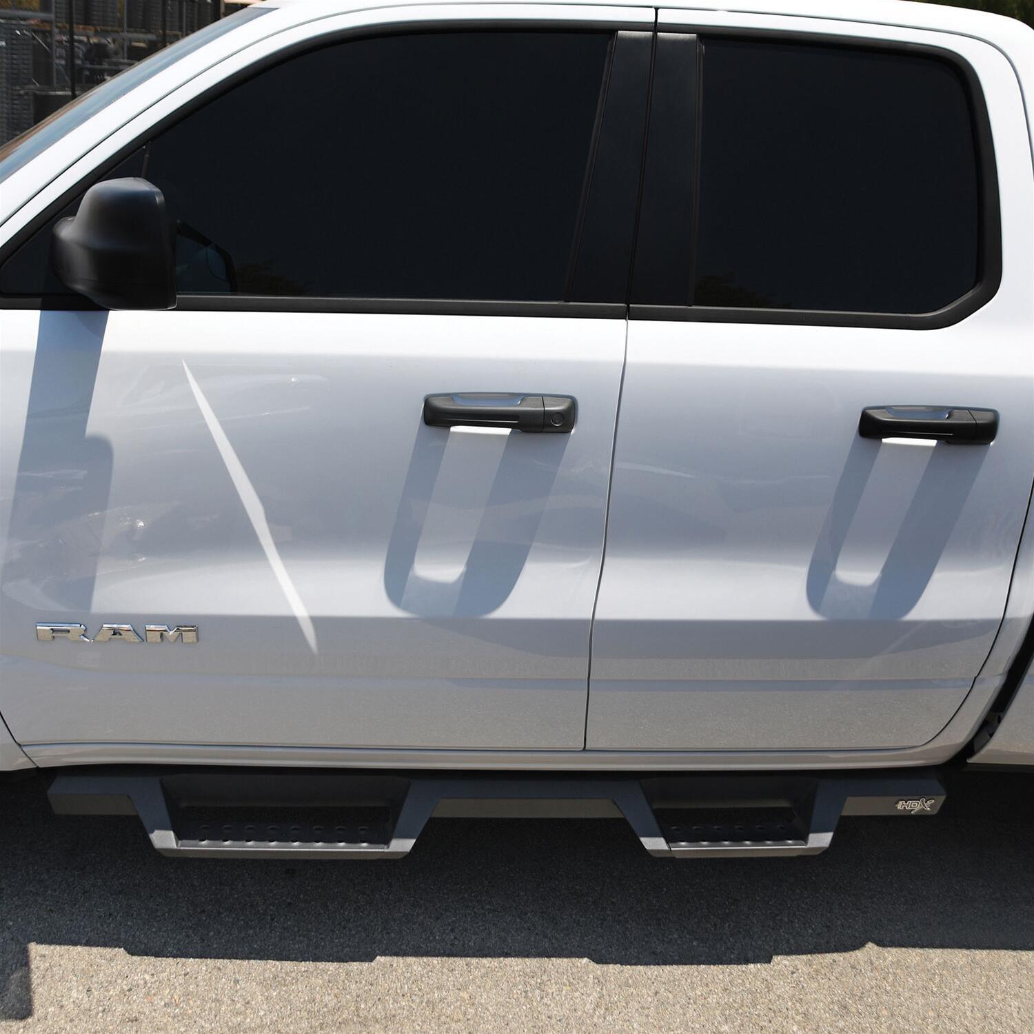 Westin 2019 Ram 1500 Quad Cab Drop Nerf Step Bars - Textured Black thumbnail 8