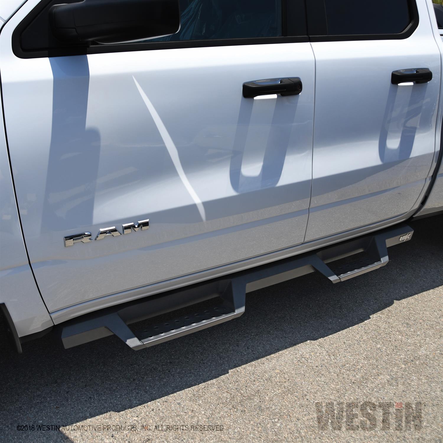 Westin 2019 Ram 1500 Quad Cab Drop Nerf Step Bars - Textured Black thumbnail 7