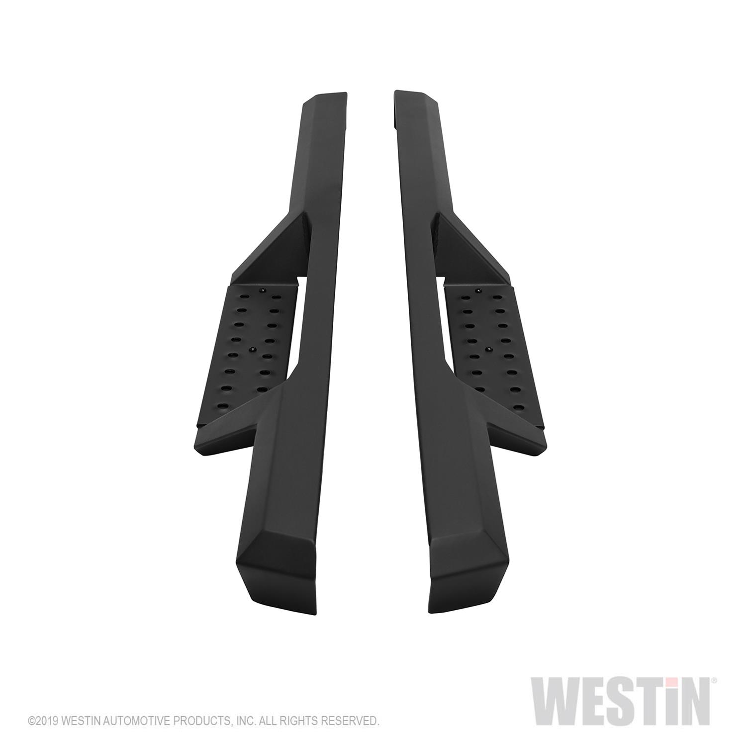 Westin 19-20 Chevrolet Silverado / GMC Sierra 1500 HDX Drop Nerf Step Bars - Textured Black thumbnail 7