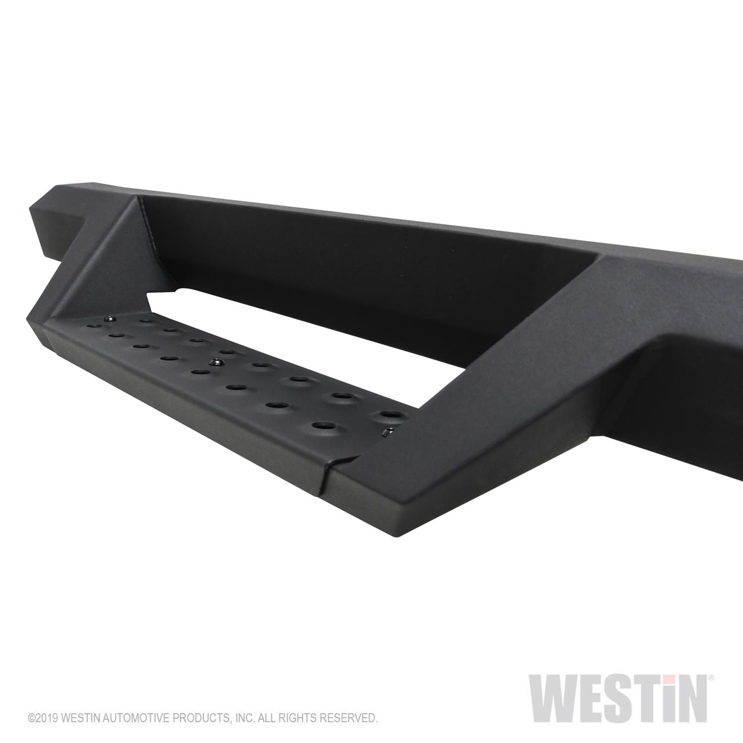 Westin 19-20 Chevrolet Silverado / GMC Sierra 1500 HDX Drop Nerf Step Bars - Textured Black thumbnail 6