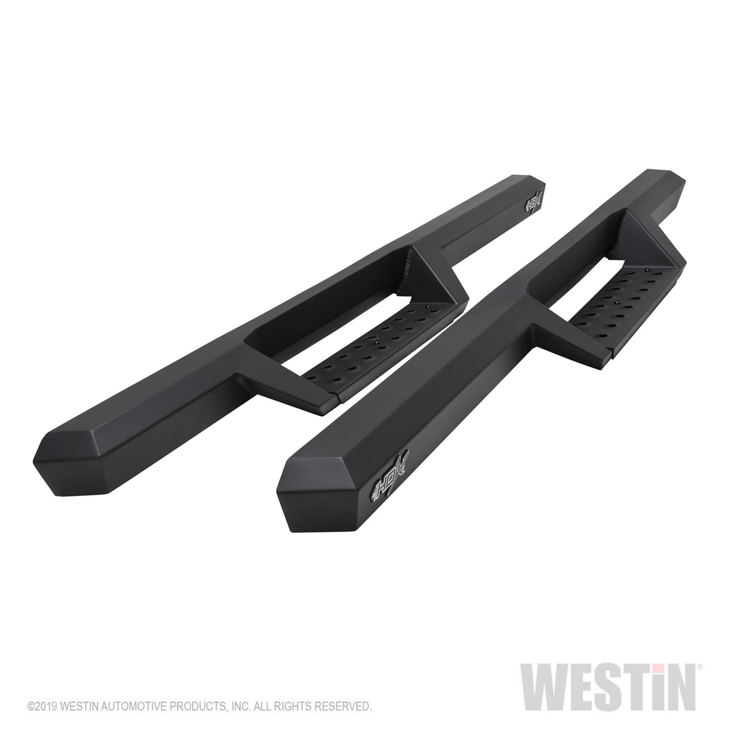 Westin 19-20 Chevrolet Silverado / GMC Sierra 1500 HDX Drop Nerf Step Bars - Textured Black thumbnail 5