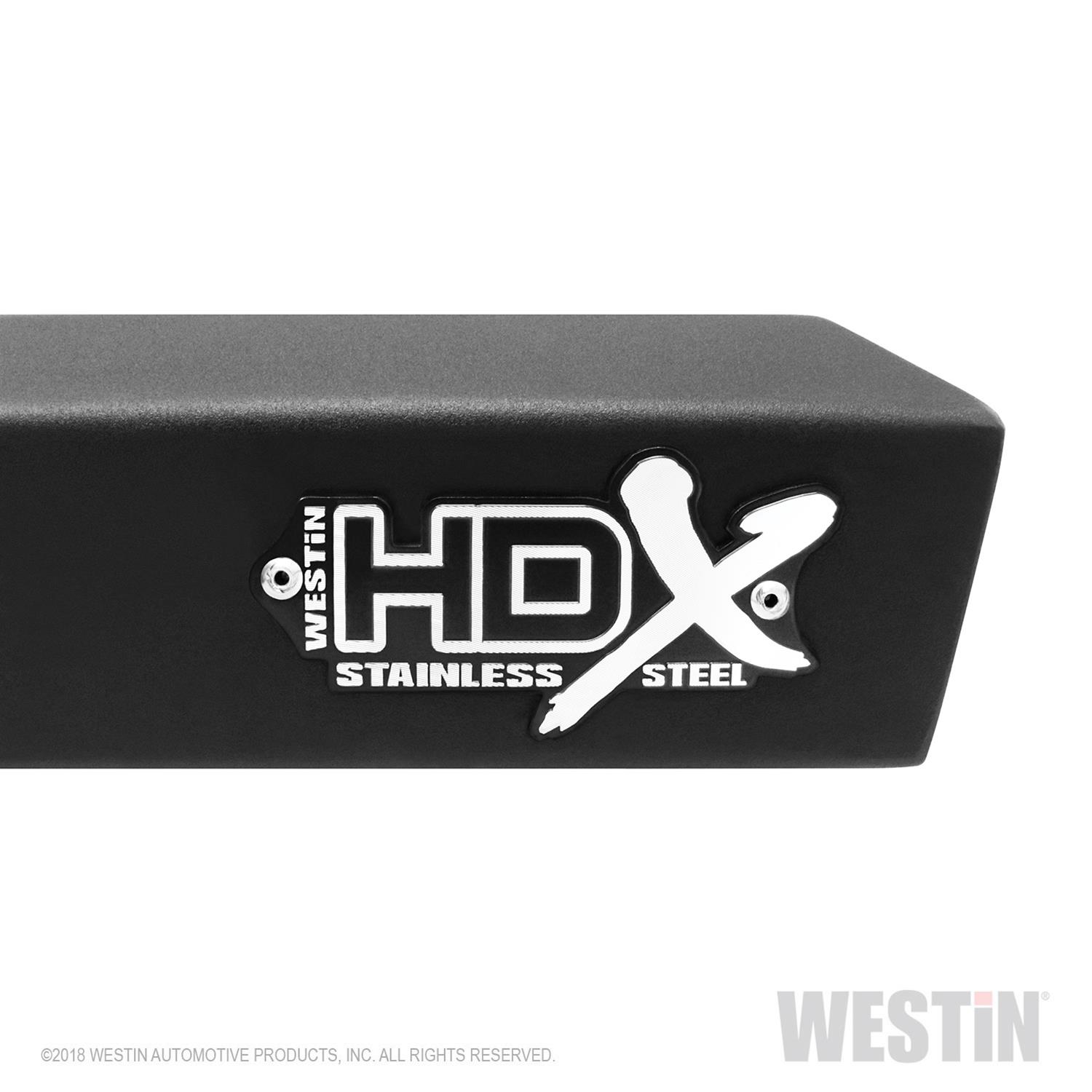 Westin 2019 Chevrolet Silverado/Sierra 1500 Crew Cab Drop Nerf Step Bars - Textured Black thumbnail 4