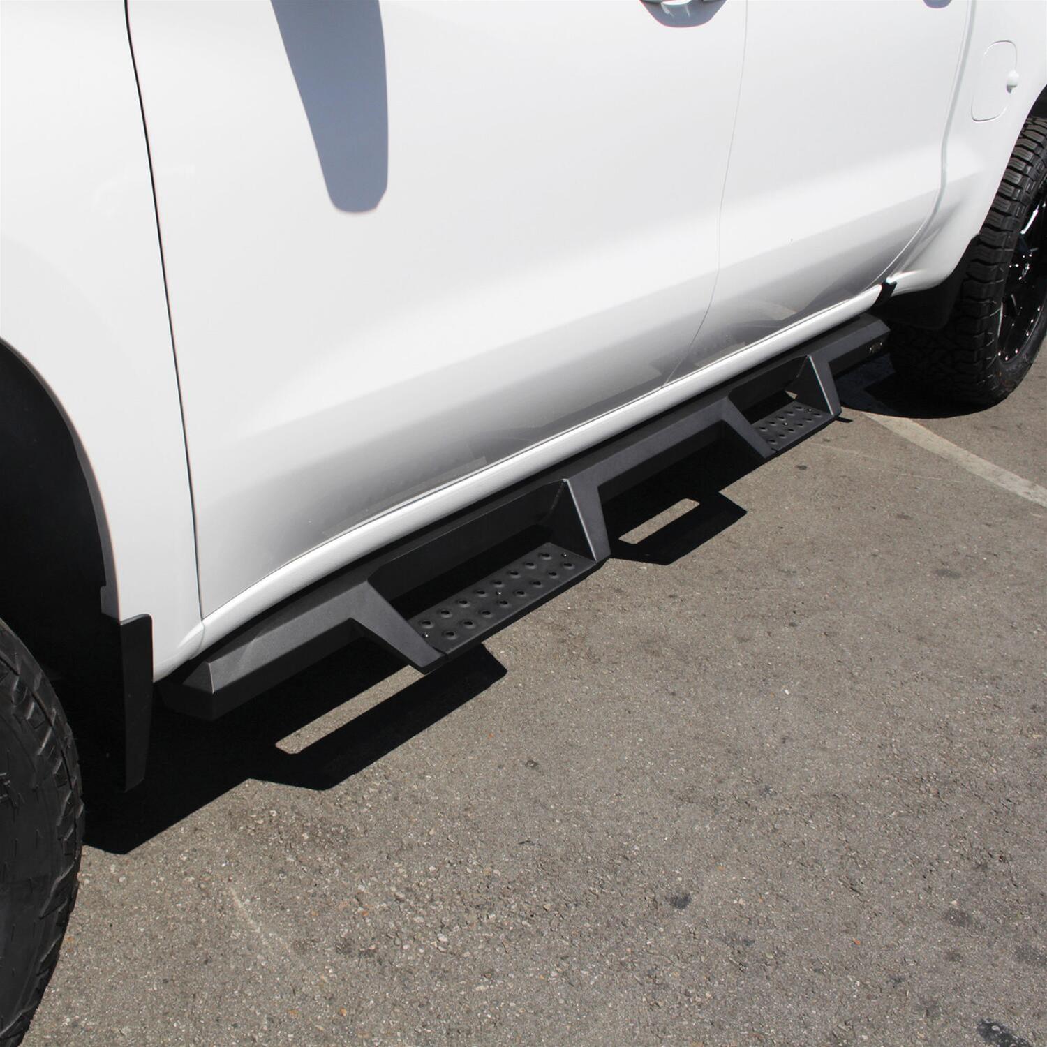 Westin 2019 Chevrolet Silverado / GMC Sierra 1500 Crew Cab Drop Nerf Step Bars - Textured Black thumbnail 4