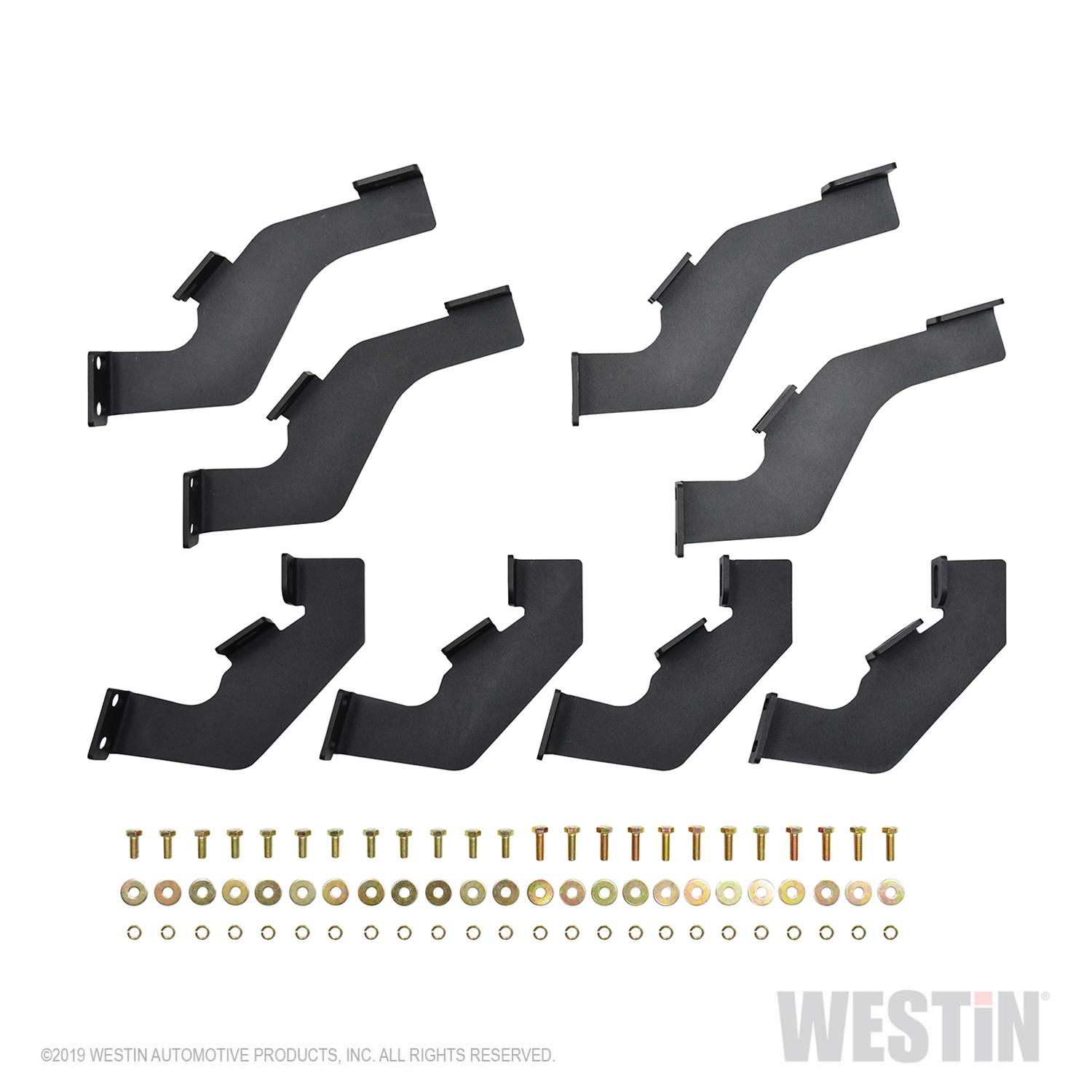 Westin 19-20 Ford Ranger SuperCrew HDX Drop Nerf Step Bars - Textured Black thumbnail 4