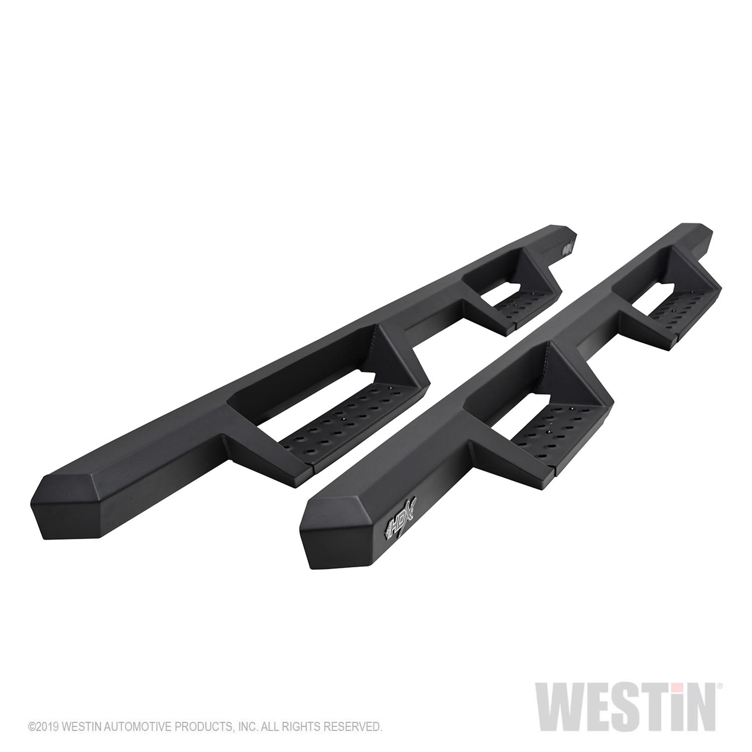 Westin 19-20 Ford Ranger SuperCrew HDX Drop Nerf Step Bars - Textured Black thumbnail 6
