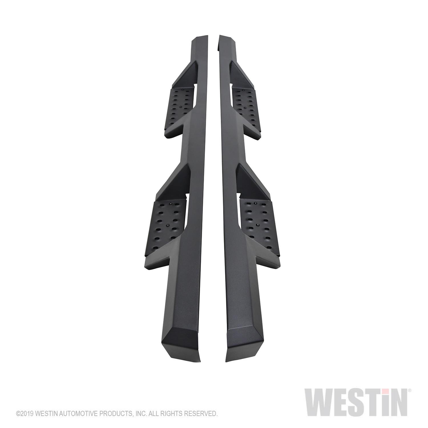 Westin 19-20 Ford Ranger SuperCrew HDX Drop Nerf Step Bars - Textured Black thumbnail 7
