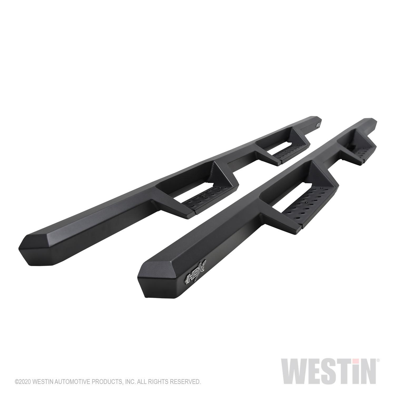 Westin Toyota Tundra CrewMax 2022 Drop Nerf Step Bars - Textured Black