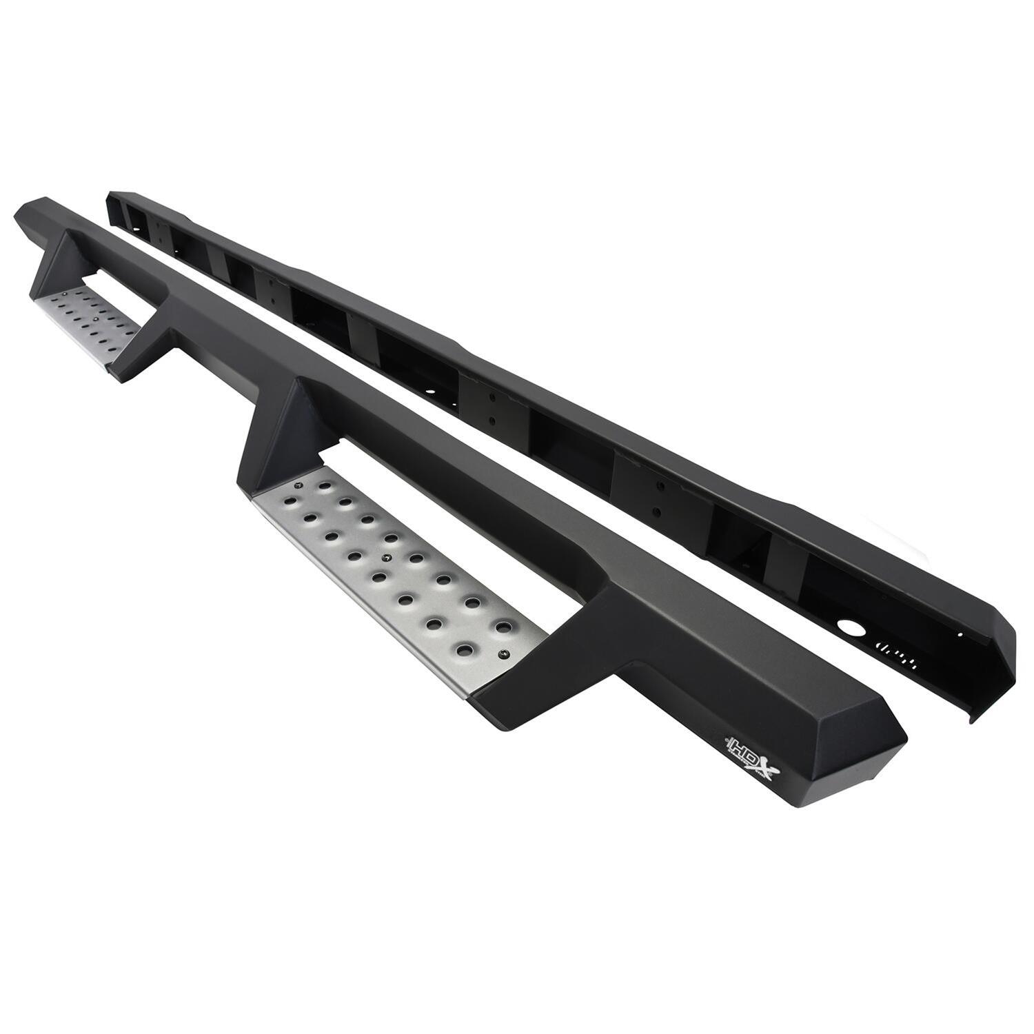 Westin 22-23 Toyota Tundra Double Cab HDX Stainless Drop Nerf Step Bars - Tex. Blk thumbnail 6
