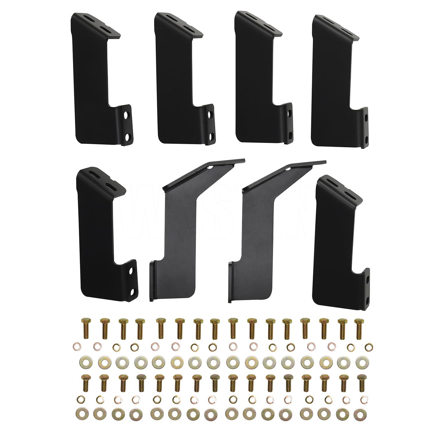 Westin 22-23 Toyota Tundra Double Cab HDX Stainless Drop Nerf Step Bars - Tex. Blk thumbnail 3