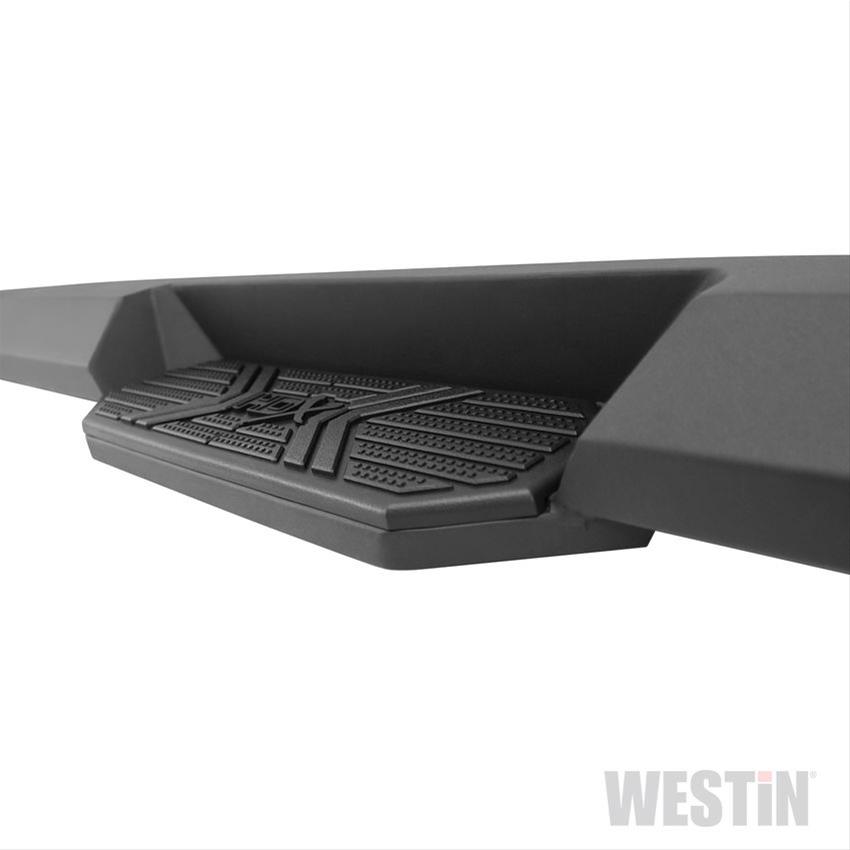 Westin/HDX 07-18 Chevy/GMC Silv/Sierra 15/25/3500 Ext/Dbl Xtreme Nerf Step Bars - Textured Black thumbnail 4