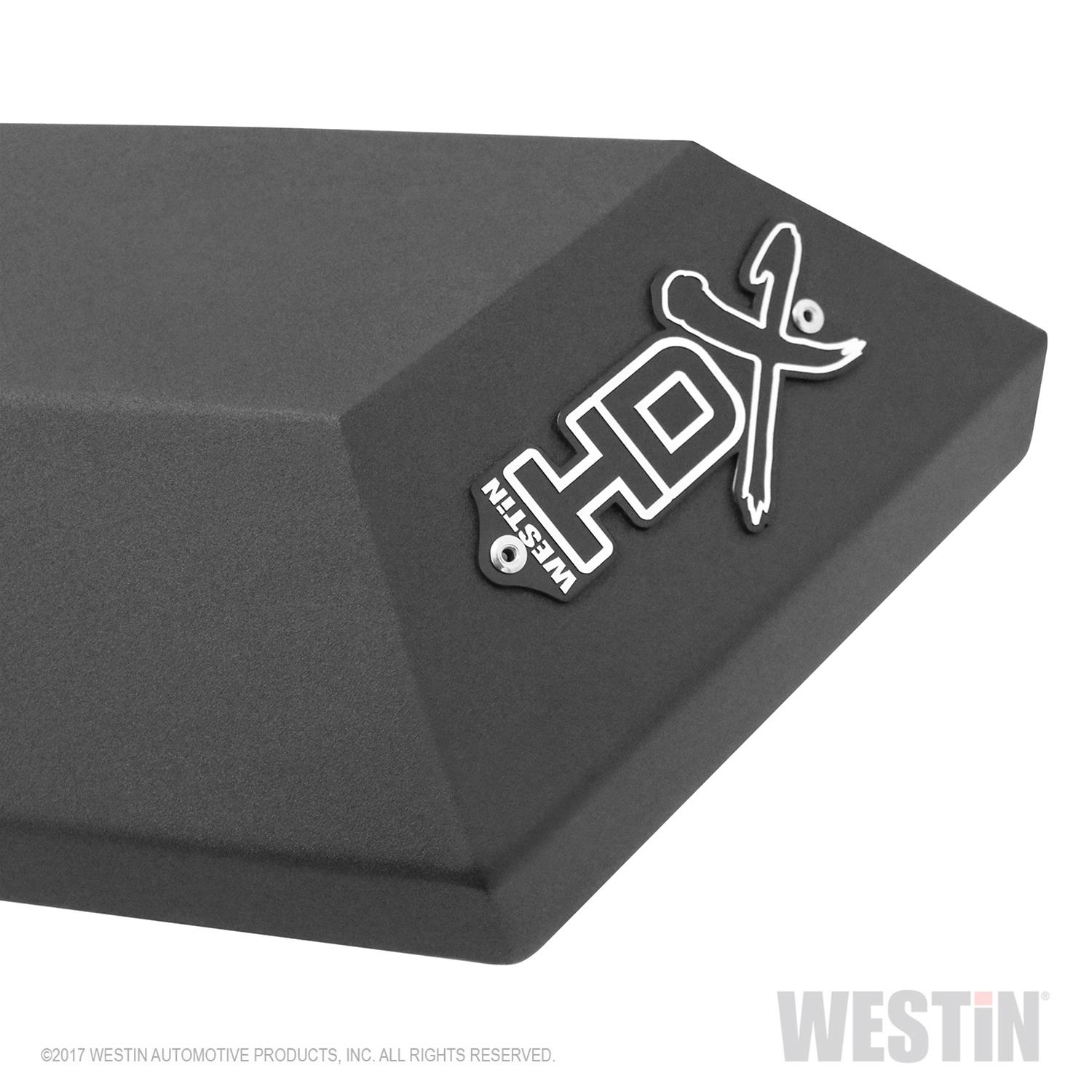 Westin 18-22 Jeep Wrangler JL 2dr HDX Xtreme Nerf Step Bars - Tex. Blk thumbnail 2