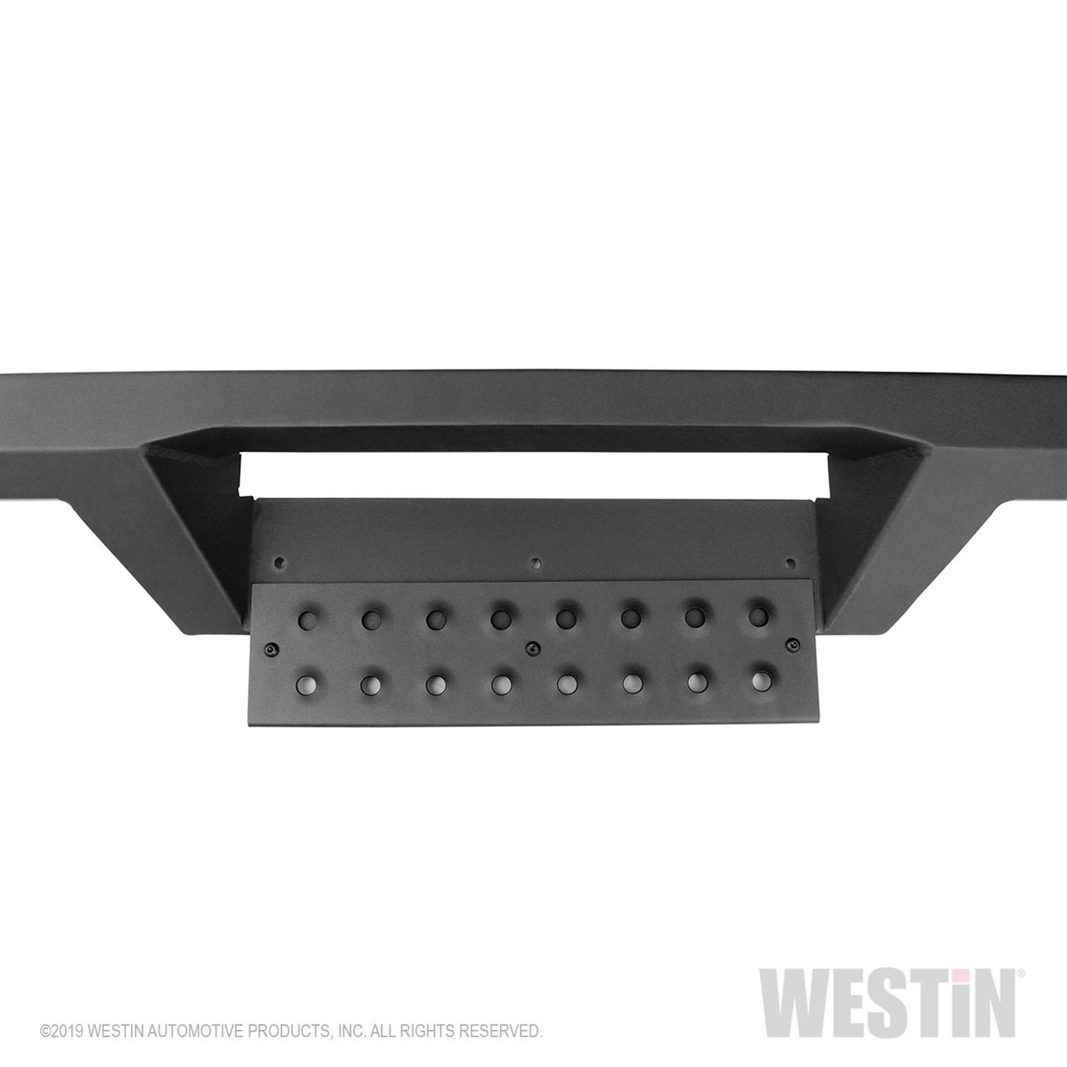 Westin/HDX 19-20 Ram 2500/3500 Crew Cab (8ft Bed) Drop Wheel to Wheel Nerf Step Bars - Txt Black thumbnail 7