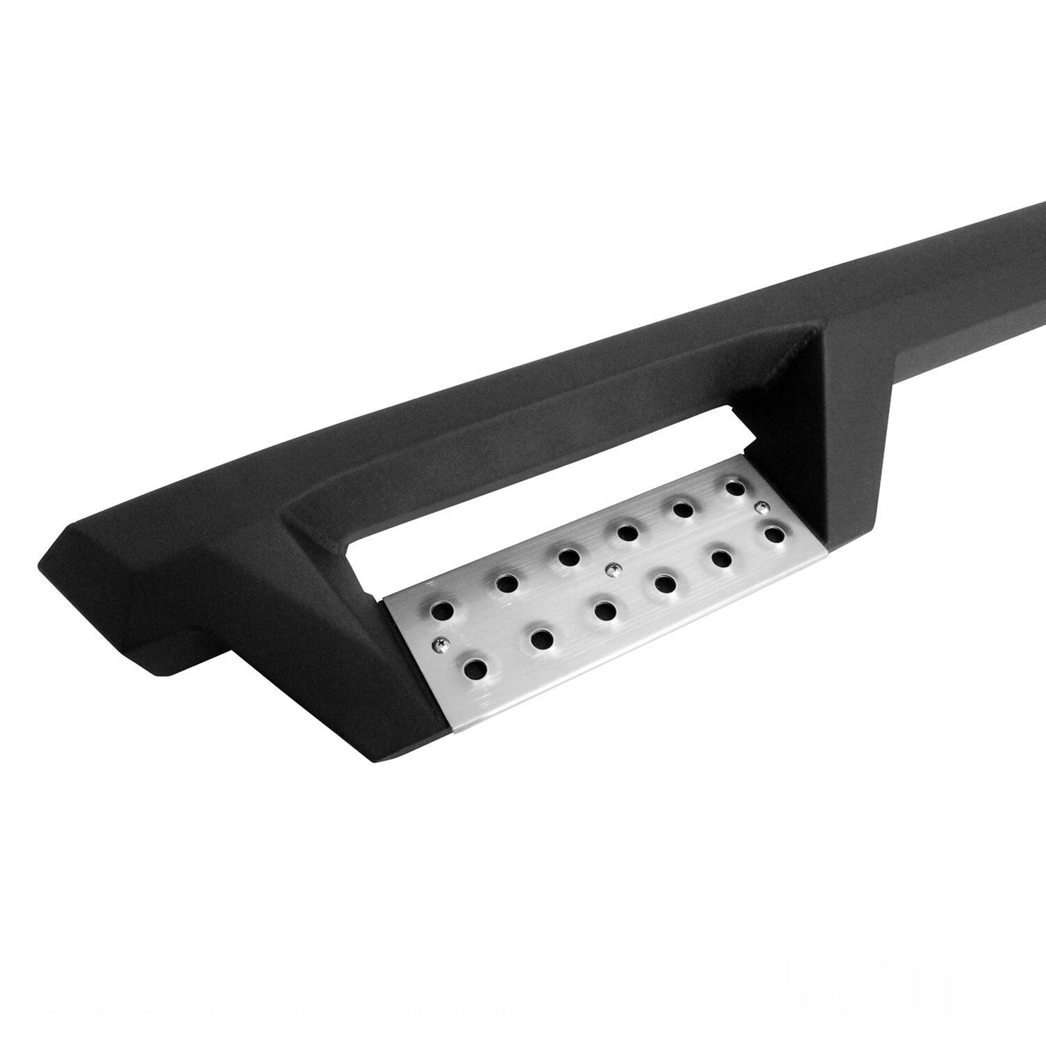 Westin 19-22 RAM 1500 Quad Cab 6.5ft Bed HDX Stainless Drop W2W Nerf Step Bars - Tex. Blk thumbnail 2