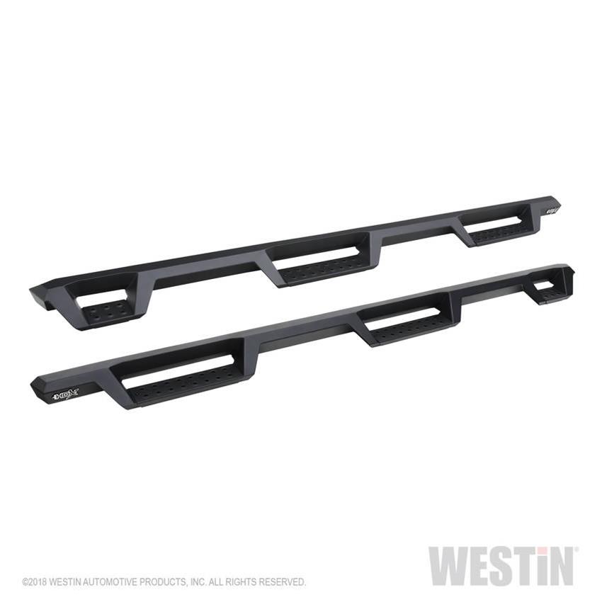 Westin 19-21 RAM 1500 QC 6.5ft bed (Excludes Classic) HDX Drop W2W Nerf Step Bars - Textured Black thumbnail 2