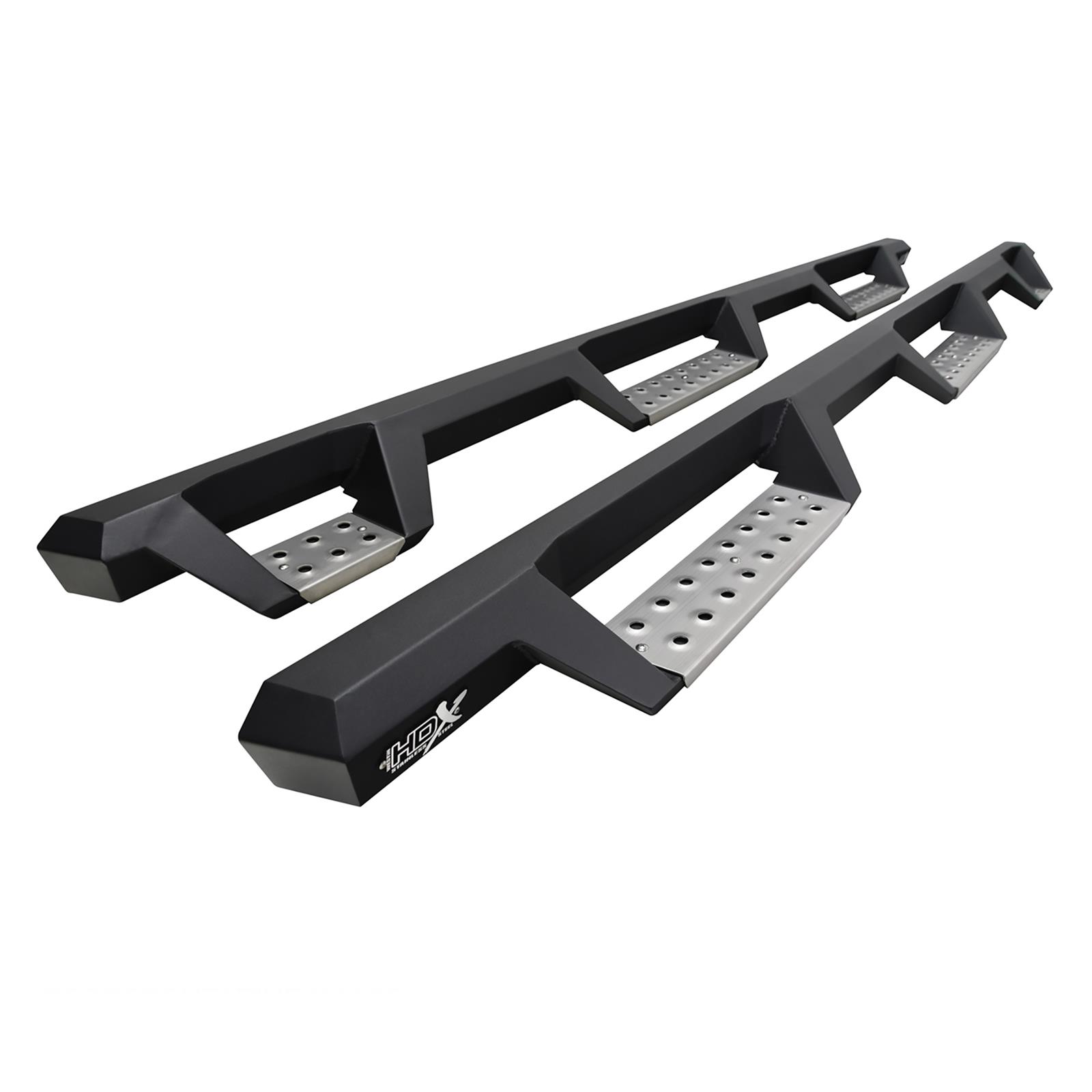 Westin 2020 Chevy Silverado 2500/3500 HDX Stainless Drop W2W Nerf Step Bars - Textured Black thumbnail 5