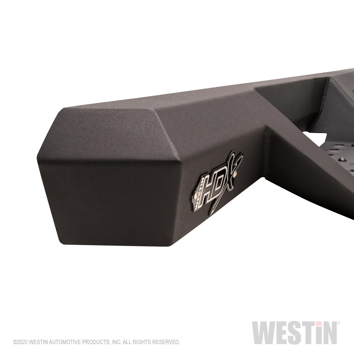 Westin 2020 Chevy Silverado 2500/3500 Crew Cab (6.5ft Bed) HDX W2W Nerf Step Bars - Textured Black thumbnail 8