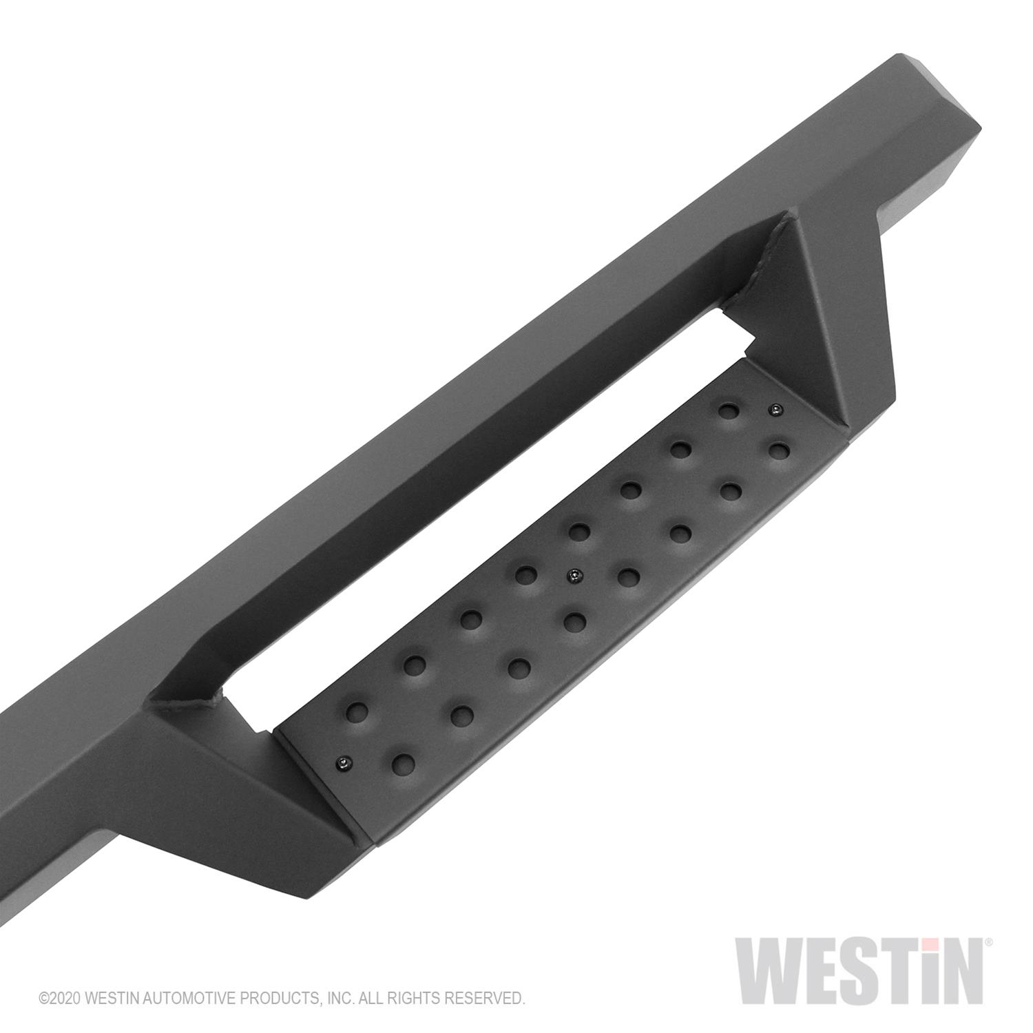 Westin 2020 Chevy Silverado 2500/3500 Crew Cab (8ft Bed) HDX W2W Nerf Step Bars - Textured Black thumbnail 4