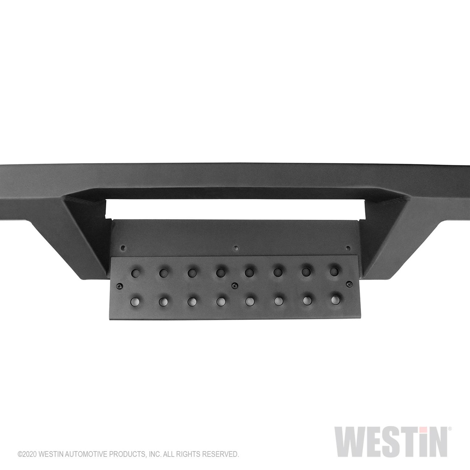 Westin 2020 Chevy Silverado 2500/3500 Crew Cab (8ft Bed) HDX W2W Nerf Step Bars - Textured Black thumbnail 6