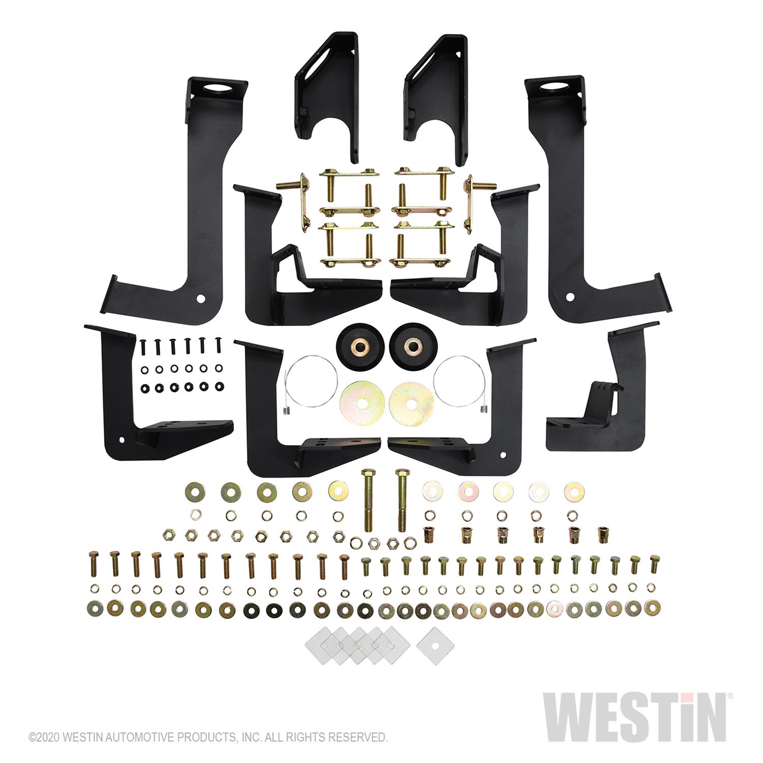Westin 19-20 Ram 2500/3500 HDX Stainless Drop W2W Nerf Step Bars - Textured Black thumbnail 3