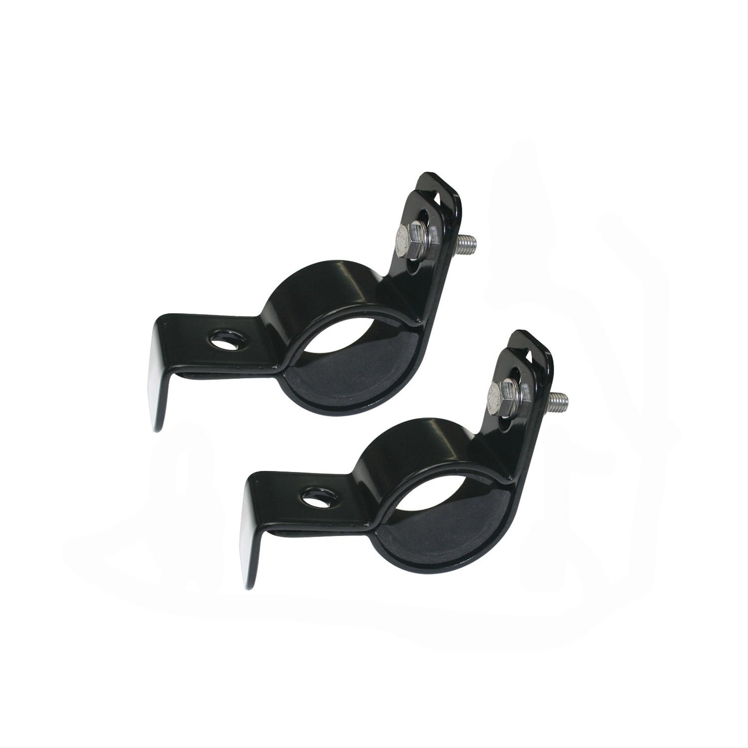 Westin HDX Grille Guard Light Clamps Universal (Pak of 2) - Black