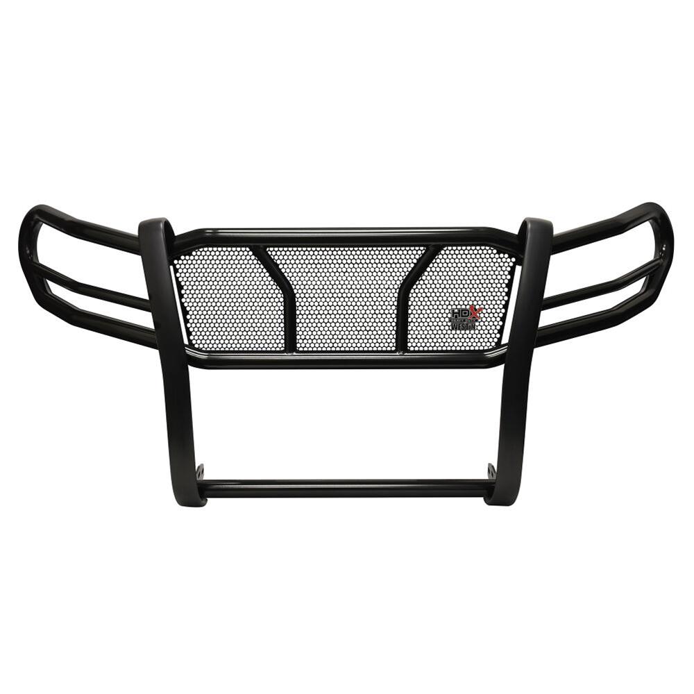 Westin HDX Modular Grille Guards for 2007-2013 SILVERADO 1500 - 57-22275 Guards, Modular, Black Powdercoated, Steel, Three Piece, Chevy, Each