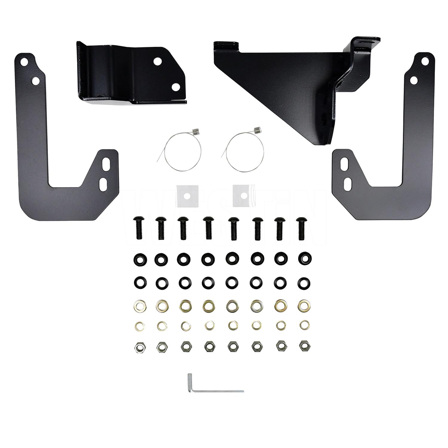Westin 17-22 Ford F-250/350 HDX Modular Grille Guard - Black thumbnail 2