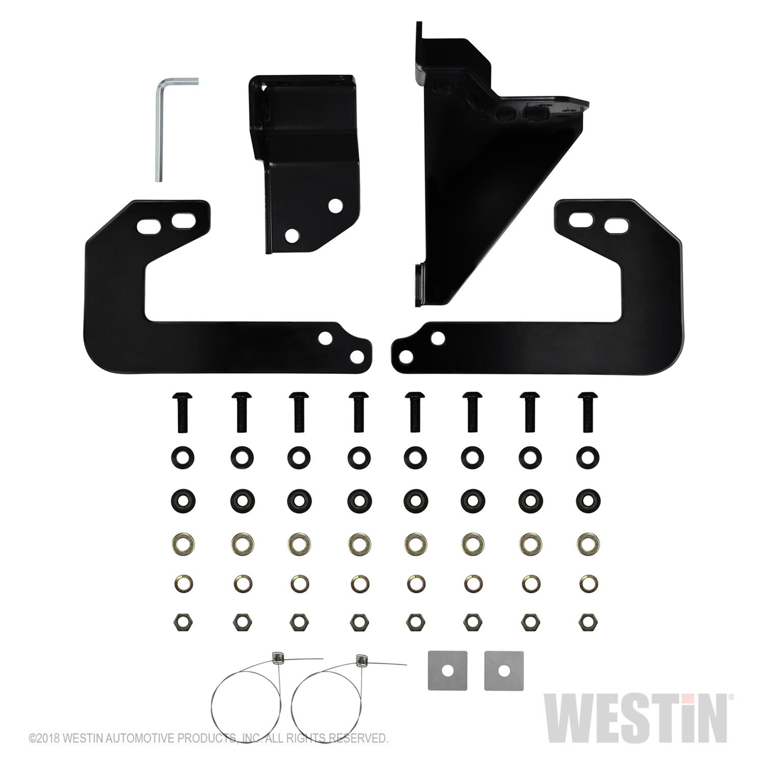 Westin 17-19 Ford F-250/350 w/ Front Camera HDX Grille Guard - Black thumbnail 6