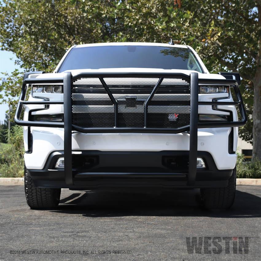 Westin 2019 Chevrolet Silverado 1500 HDX Grille Guard - Black thumbnail 2