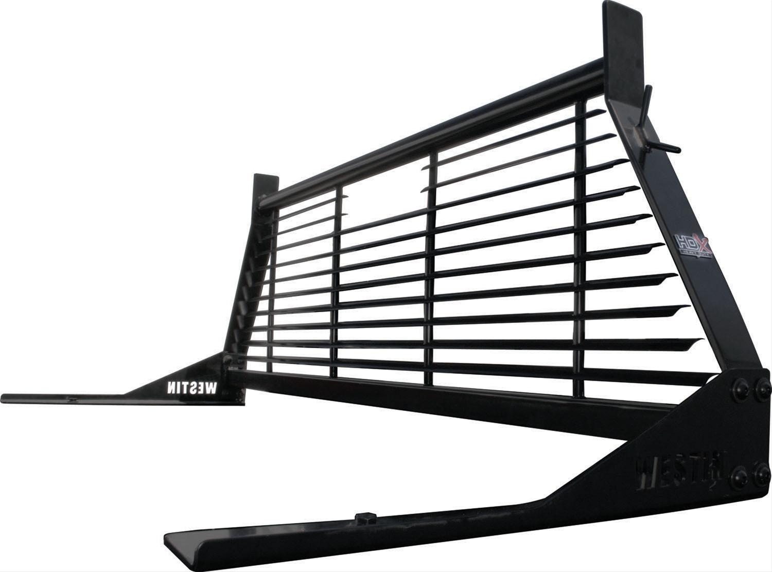 Westin 1999-2018 Chevrolet/Ford/GMC/Toyota Silverado/Sierra 1500/2500/3500 HD Headache Rack - Black