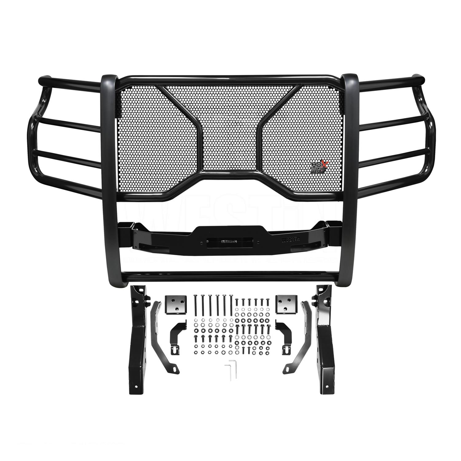 Westin Chevrolet Silverado 2500/3500 20-21 HDX Winch Mount Grille Guard (1x wes46-23995, 1x wes57-93995A) thumbnail 4