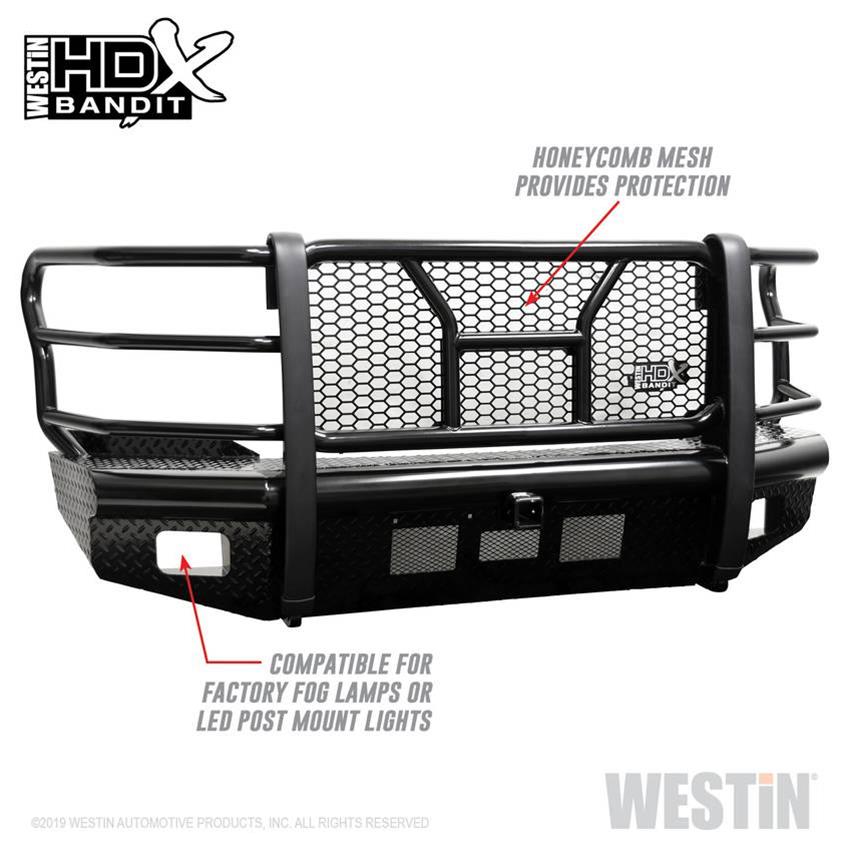 Westin/HDX Bandit 18-20 Ford F-150 (Excl. EcoBoost) Front Bumper - Black thumbnail 8