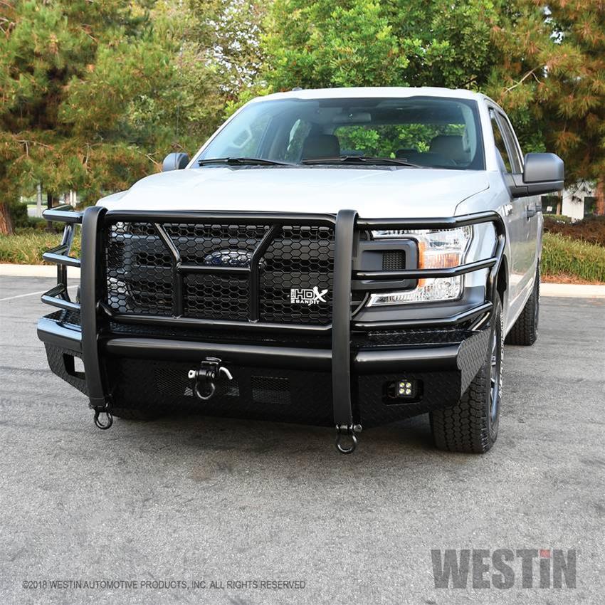 Westin/HDX Bandit 18-20 Ford F-150 (Excl. EcoBoost) Front Bumper - Black thumbnail 2