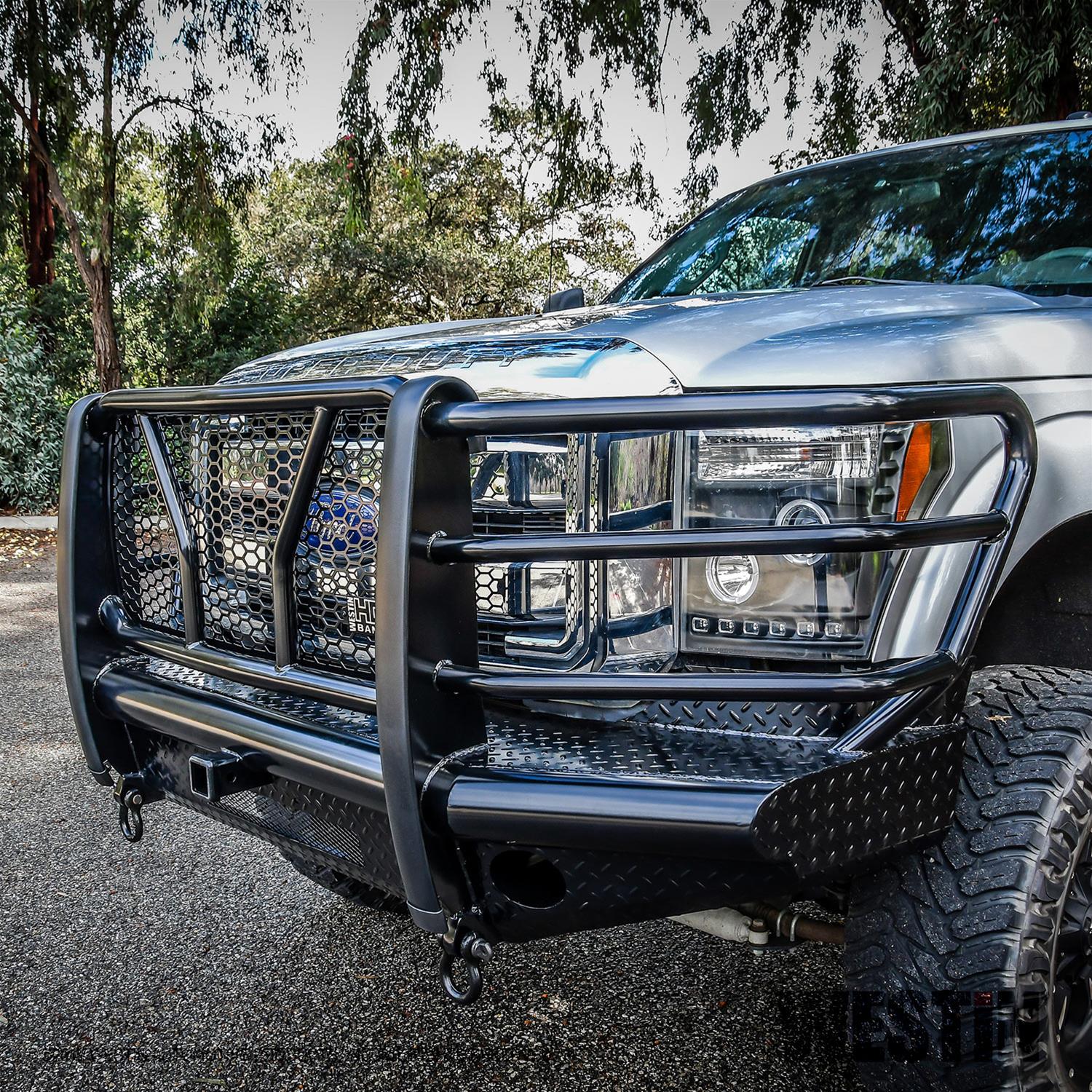 Westin/HDX Bandit 11-16 Ford F-250 / F-350 Front Bumper - Black thumbnail 2