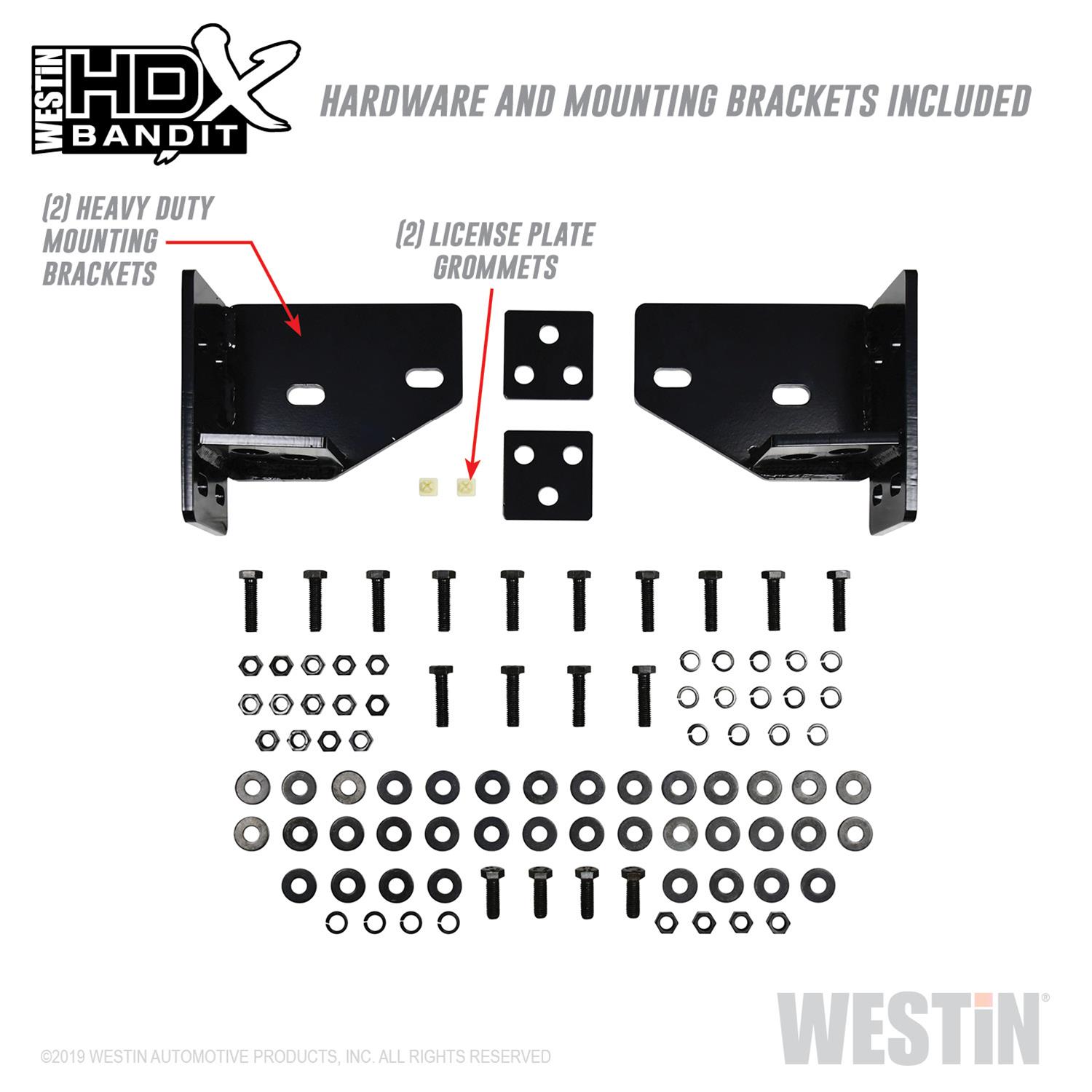 Westin/HDX Bandit 11-16 Ford F-250 / F-350 Front Bumper - Black thumbnail 9