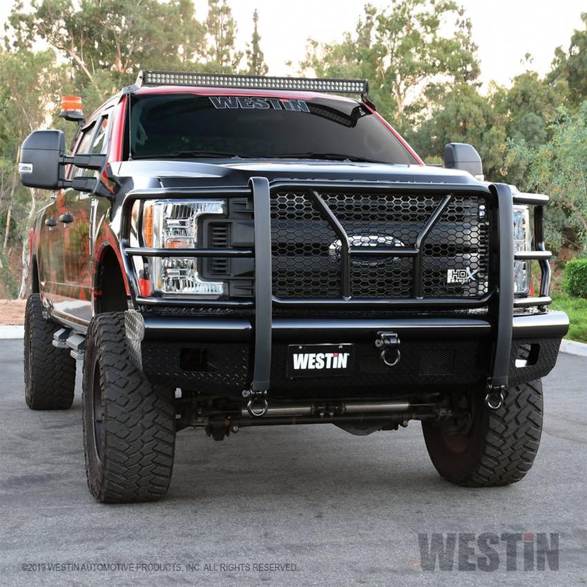Westin/HDX Bandit 17-19 Ford F-250 / F-350 Front Bumper - Textured Black thumbnail 2