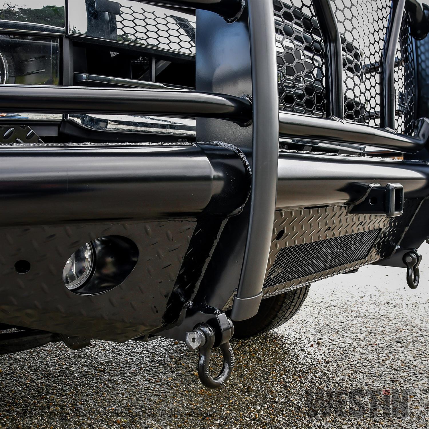Westin/HDX Bandit 15-19 Chevrolet Silverado 2500/3500 Front Bumper - Black thumbnail 2