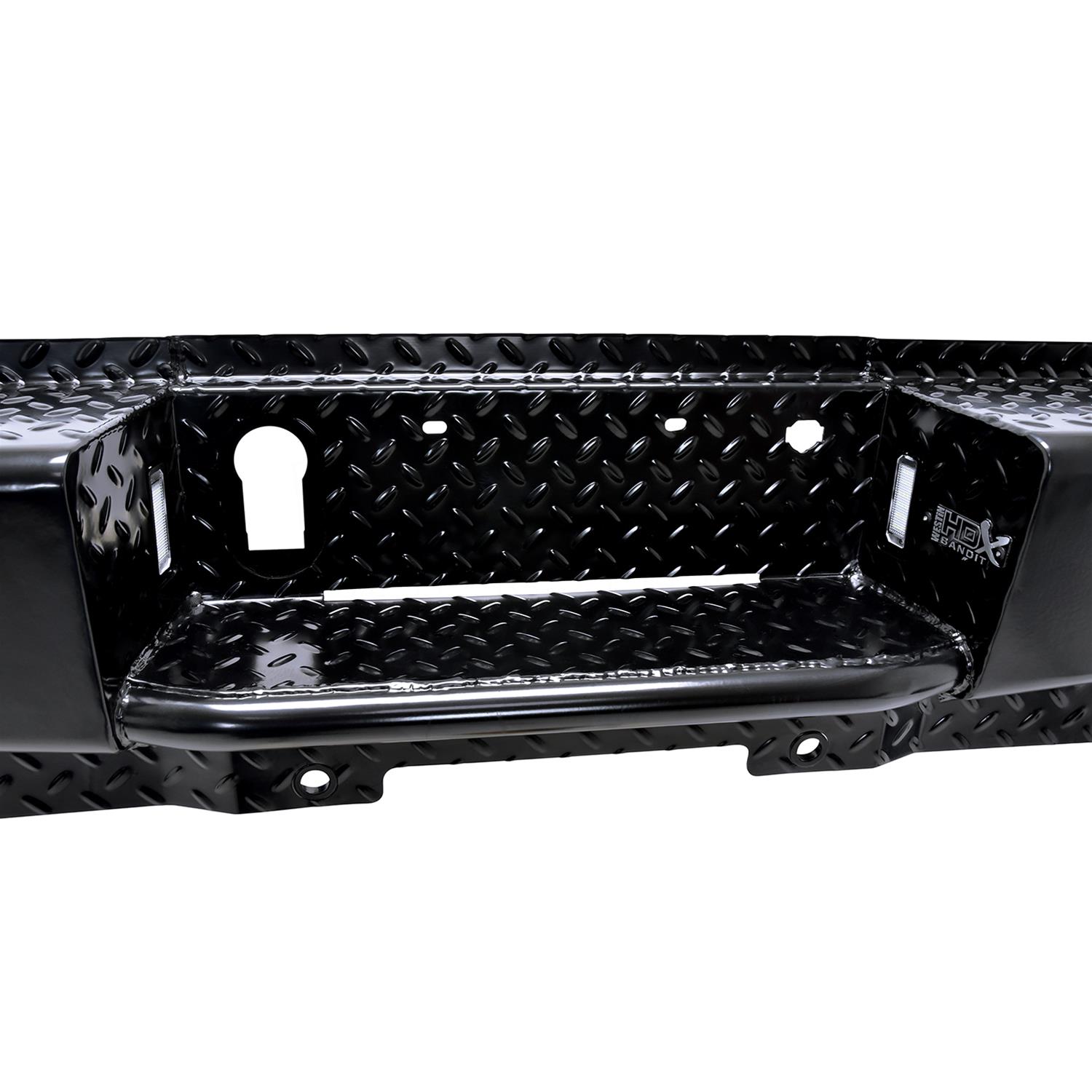 Westin 11-16 Ford F-250/350 HDX Bandit Rear Bumper - Black thumbnail 4