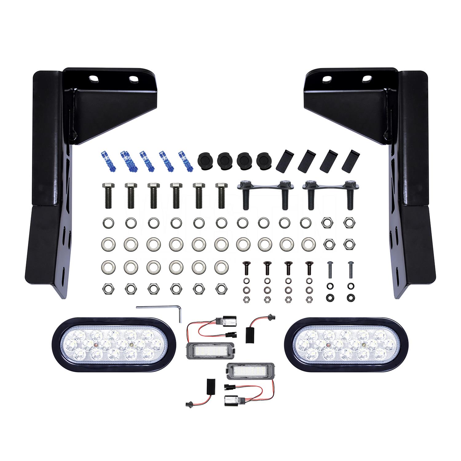 Westin 11-16 Ford F-250/350 HDX Bandit Rear Bumper - Black thumbnail 3